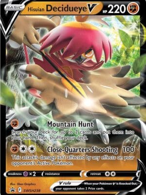 Hisuian Decidueye V Pokemon