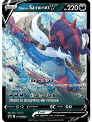 Hisuian Samurott V Pokemon