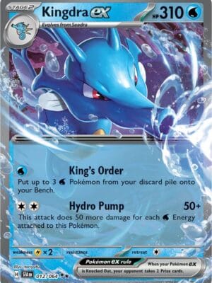 Kingdra ex Pokemon