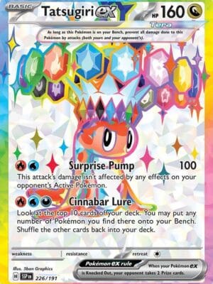 Tatsugiri ex Pokemon
