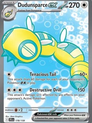 Dudunsparce ex Pokemon