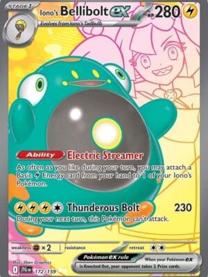 Iono's Bellibolt Ex Pokemon
