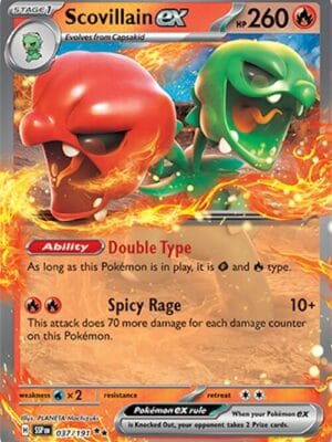 Scovillain ex Pokemon