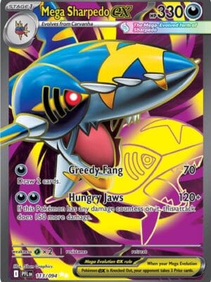 Mega Sharpedo ex Pokemon