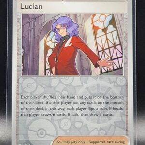 Lucian [Reverse Holo] #157 - Pokemon Twilight Masquerade