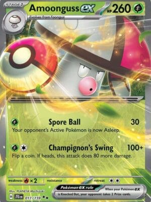 Amoonguss ex Pokemon