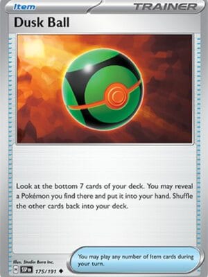 Dusk Ball Pokemon