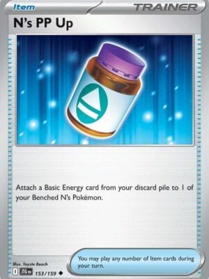 N's PP Up Pokemon