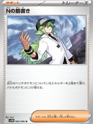 N's Plot Pokemon