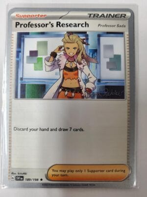 Professor's Research Pokemon
