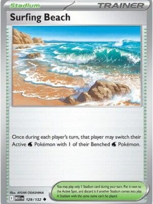 Surfing Beach Pokemon