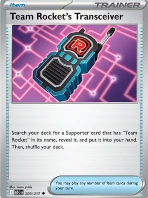 Team Rocket's Transceiver Pokemon