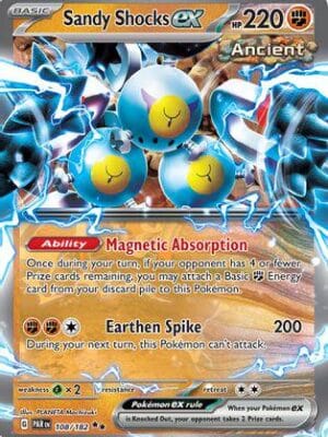 Sandy Shocks ex Pokemon