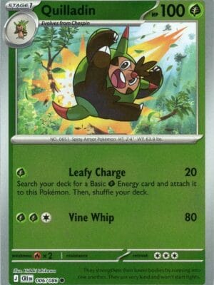 Quilladin Pokemon