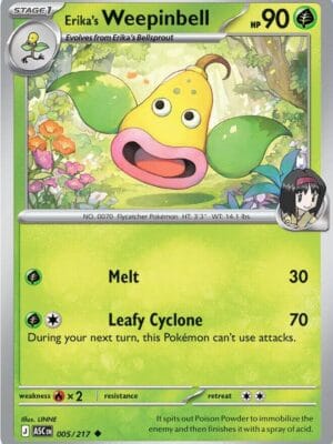 Erika's Weepinbell Pokemon