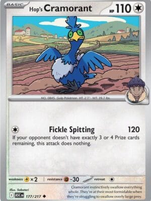 Hop's Cramorant Pokemon
