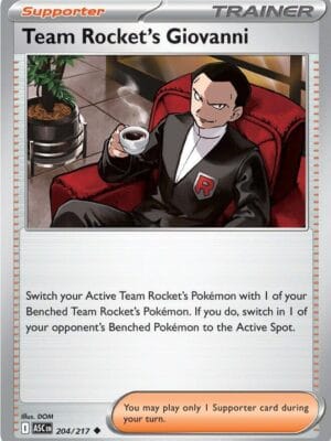Team Rocket's Giovanni Pokemon
