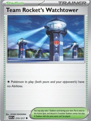Team Rocket's Watchtower Pokemon