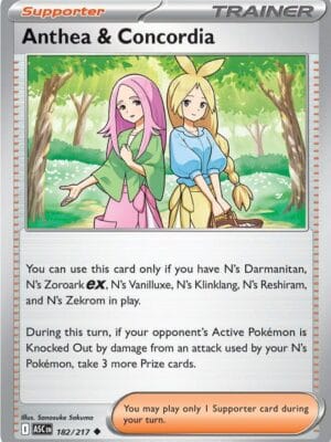 Anthea & Concordia Pokemon