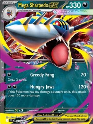 Mega Sharpedo ex Pokemon