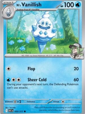 N's Vanillish Pokemon