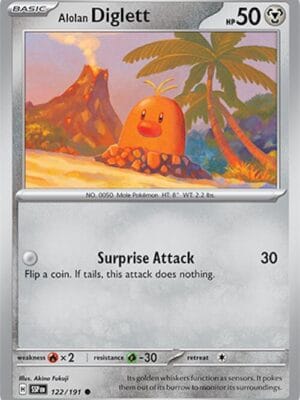 Alolan Diglett Pokemon
