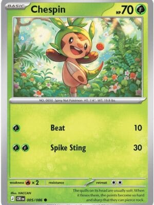 Chespin Pokemon
