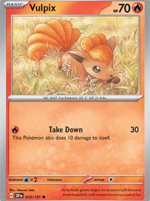 Vulpix Pokemon
