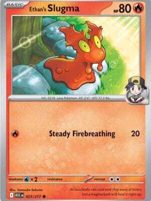 Ethan's Slugma Pokemon