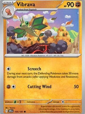Vibrava Pokemon