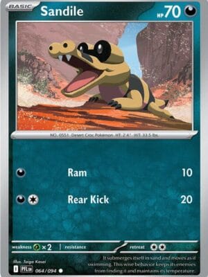 Sandile Pokemon