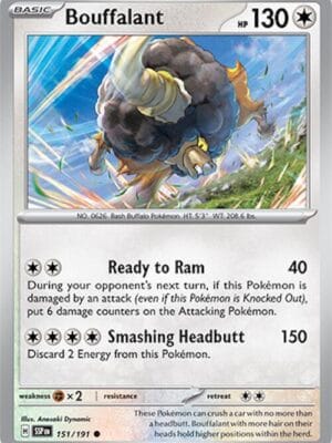Bouffalant Pokemon