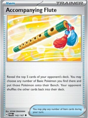 Accompanying Flute Pokemon