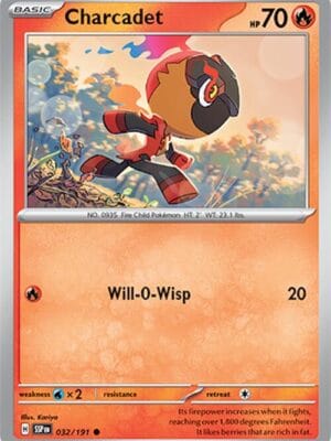 Charcadet Pokemon