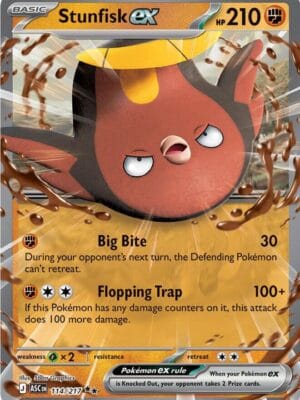 Stunfisk ex Pokemon