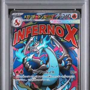 Mega Charizard X ex #223 PSA 10 - Pokemon Japanese Mega Dream ex