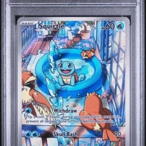 Squirtle #148 PSA 9 - Pokemon Stellar Crown