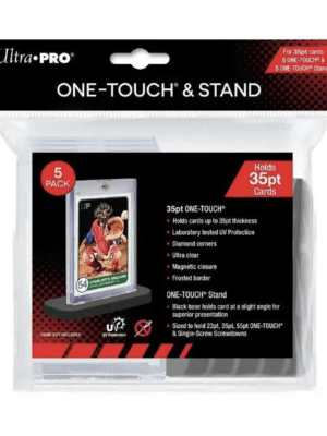 Ultra Pro One-Touch 35pt + Sergileme Standı Combo 5'li Paket