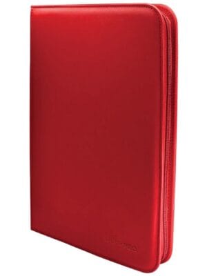 Ultra Pro Fermuarlı Pro Binder Red 9 Cepli 360 Kart Kapasiteli