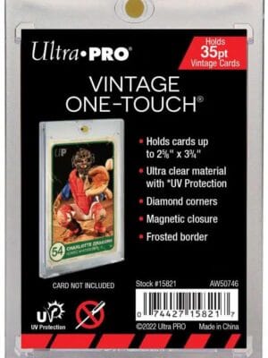 Ultra Pro Vintage UV One-Touch Mıknatıslı 35Pt Kart Sergileme Çerçevesi
