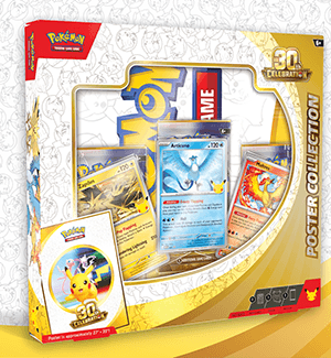 Pokemon Trading Card Game 30th Year Celebration Poster Collection