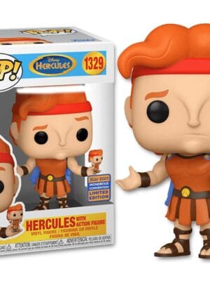 Funko Pop Disney: Hercules - Hercules With Action Figure (Convention Limited Edition) No:1329