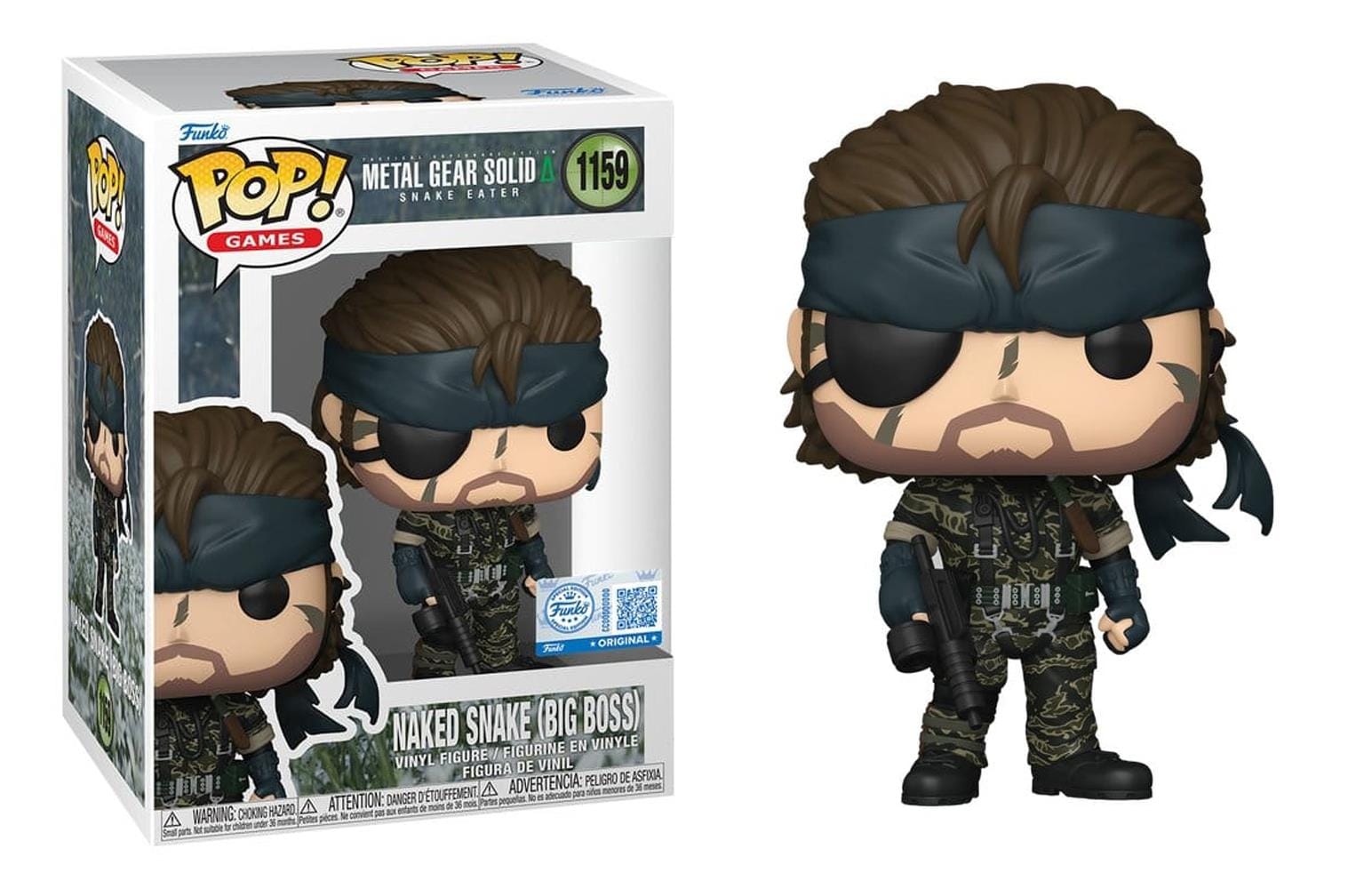 Funko POP Games Metal Gear Solid 3 Big Boss Special Edition
