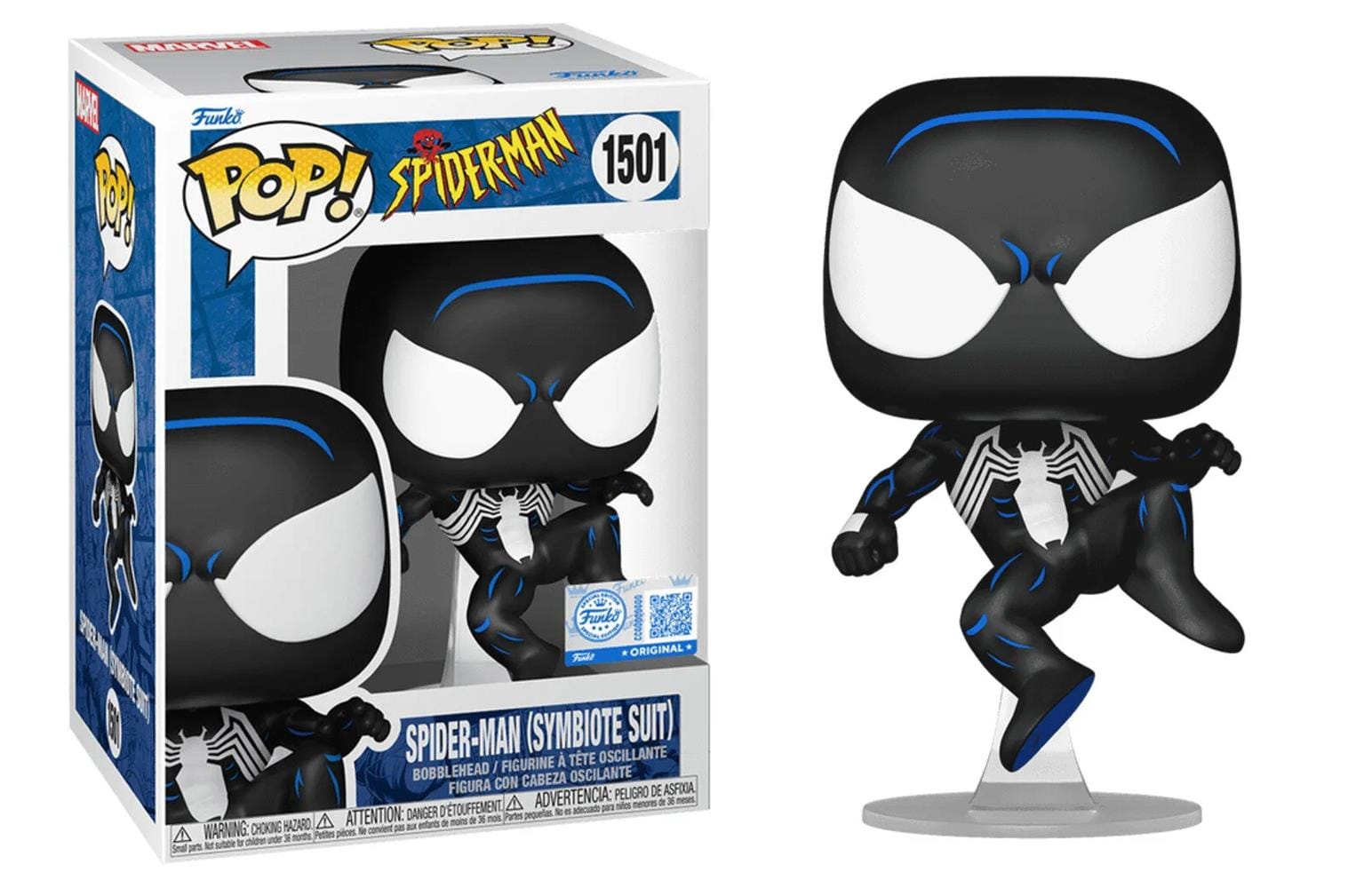Funko POP Marvel Spider-Man Black Suit Spidey