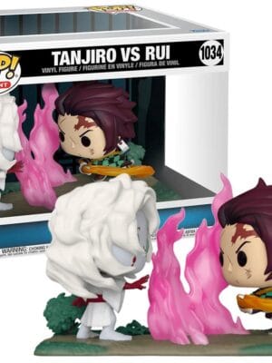 Funko Pop Moments: Demon Slayer - Tanjiro Vs Rui No:1034