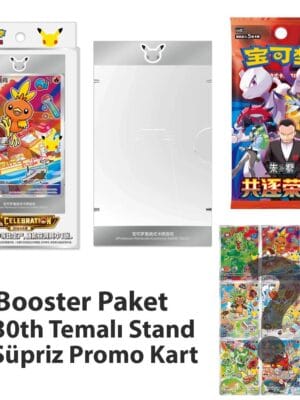 Pokemon Tcg Chinese 30th Anniversary First Partner Special Illustration Card Set Vol. 3