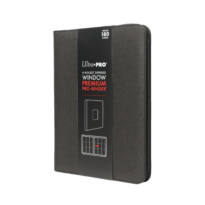 Ultra Pro Fermuarlı Window Pro Premium Binder 9 Cepli 360 Kart Kapasiteli